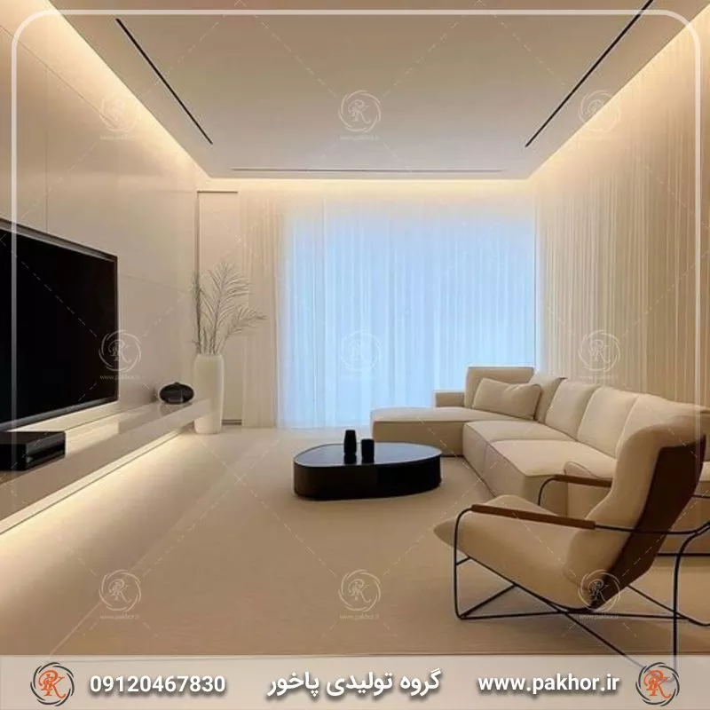 نحوه مماس کردن لاین خطی کناف با سقف